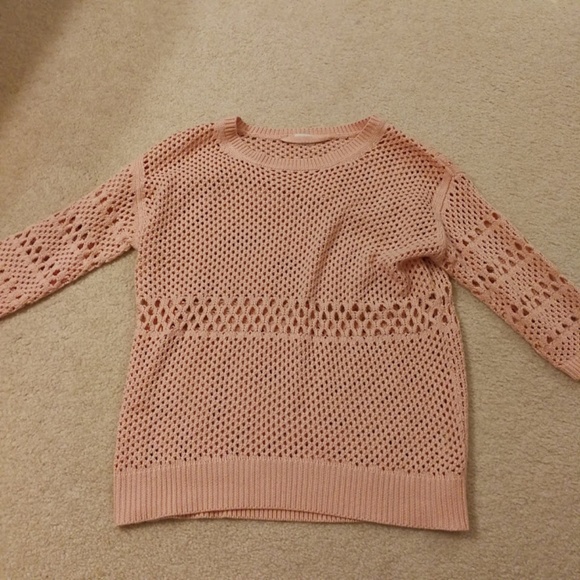 Aritzia Sweaters - RARE NEW aritzia wilfred pink sweater silk cashmer